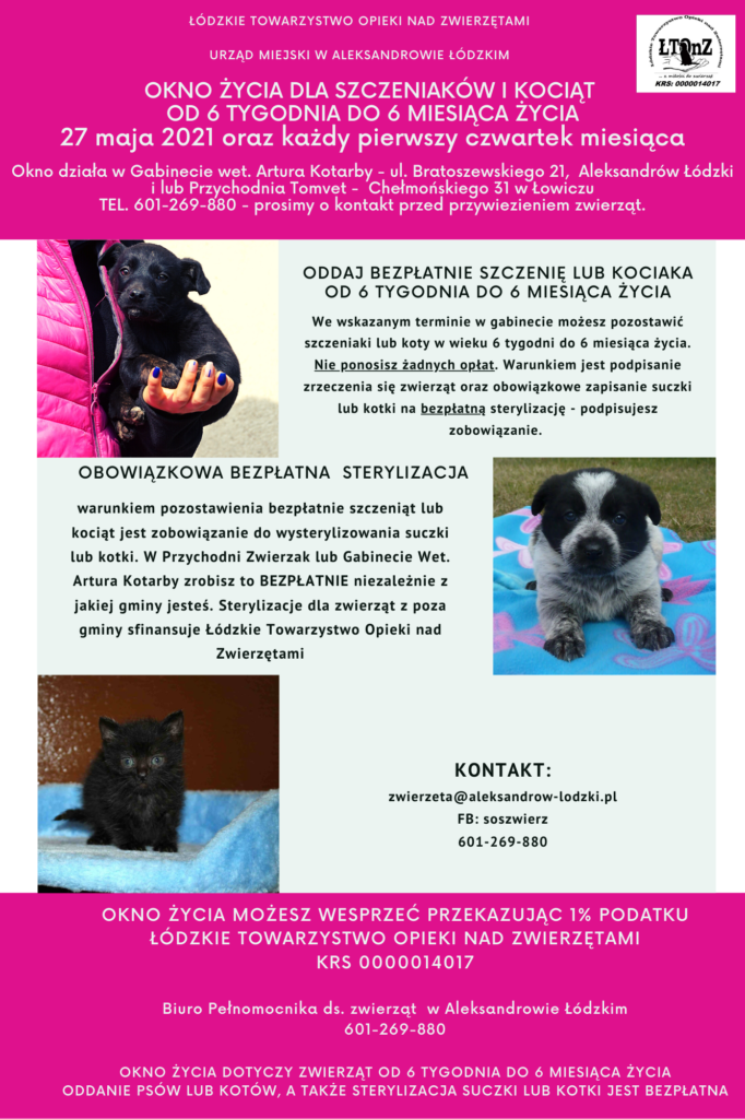 okno życia 27.05