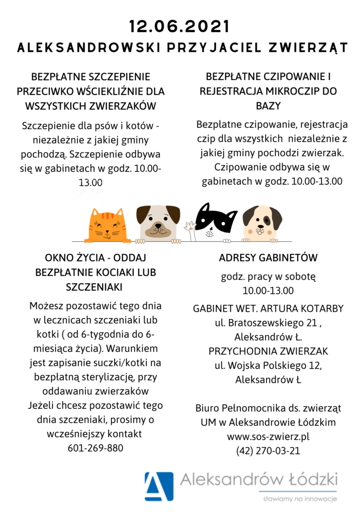 ALEKSANDROWSKI DZIEŃ ZWIERZAKA