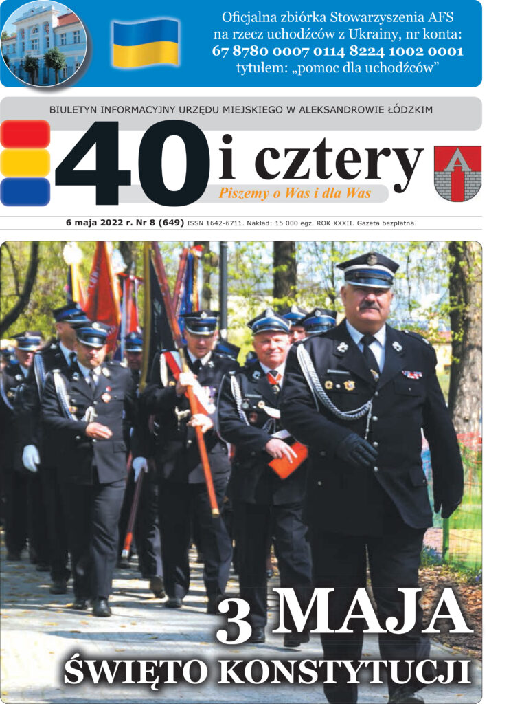 1 strona 8 numeru gazety 40 i cztery 2022
